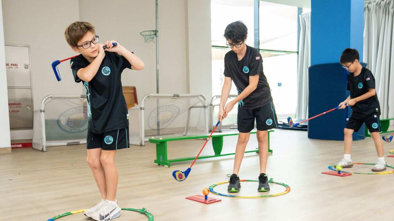 golf physical education at Nord Anglia Schools