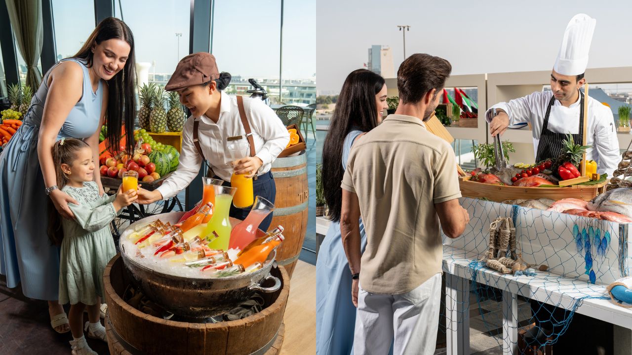 Grand Hyatt Abu Dhabi - Grand Family Brunch at Sahha
