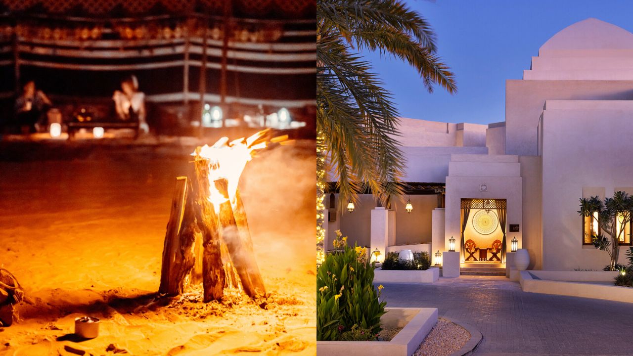 magical desert gala at Al Mabeet Desert Camp, Abu Dhabi