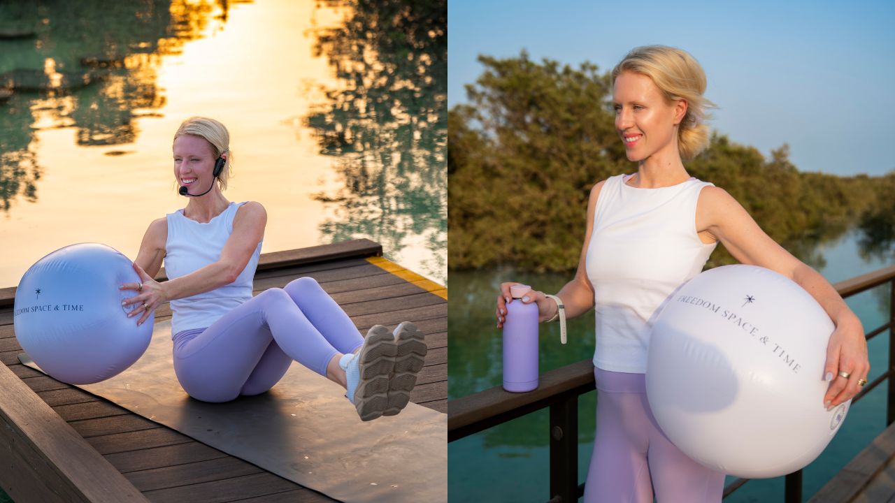 jubail mangrove park yoga