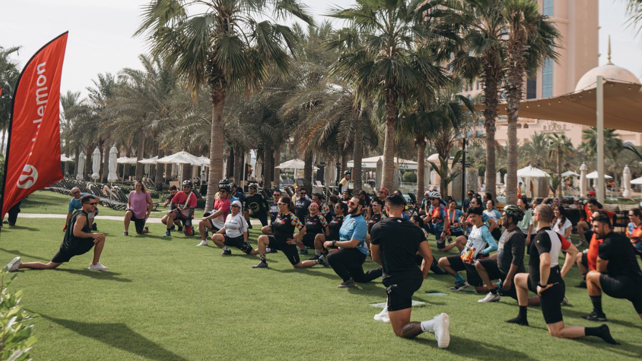 running with rixos abu dhabi