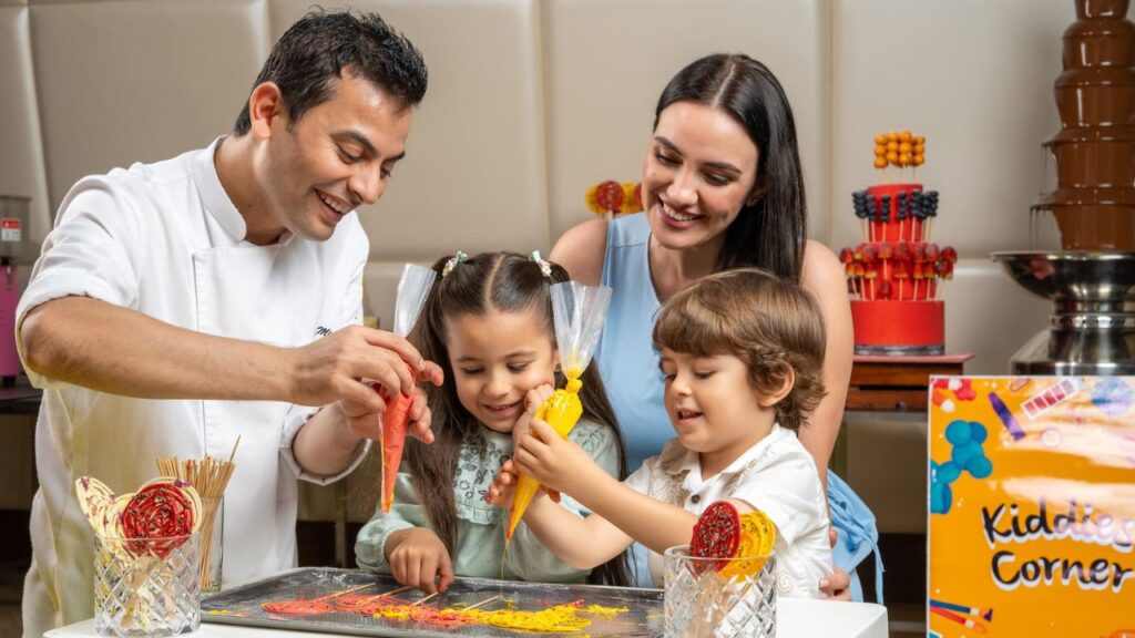 grand hyatt Grand Family Brunch at Sahha