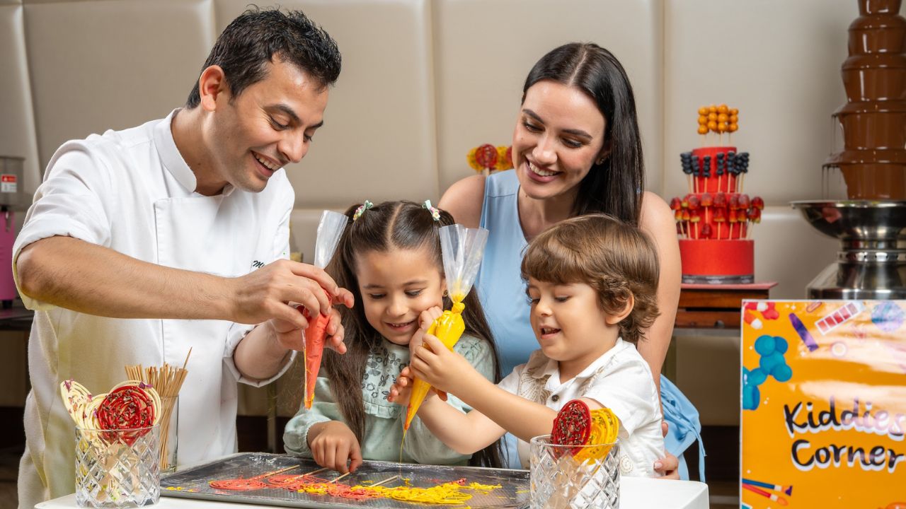 grand hyatt Grand Family Brunch at Sahha