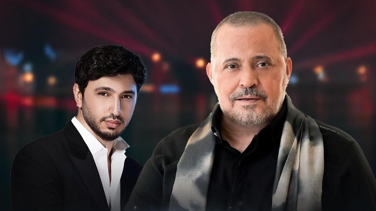 George Wassouf and Mohamed Fadel Chaker live
