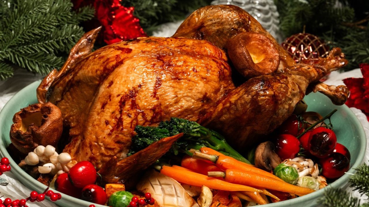 grand hyatt thanksgiving buffet at Sahha