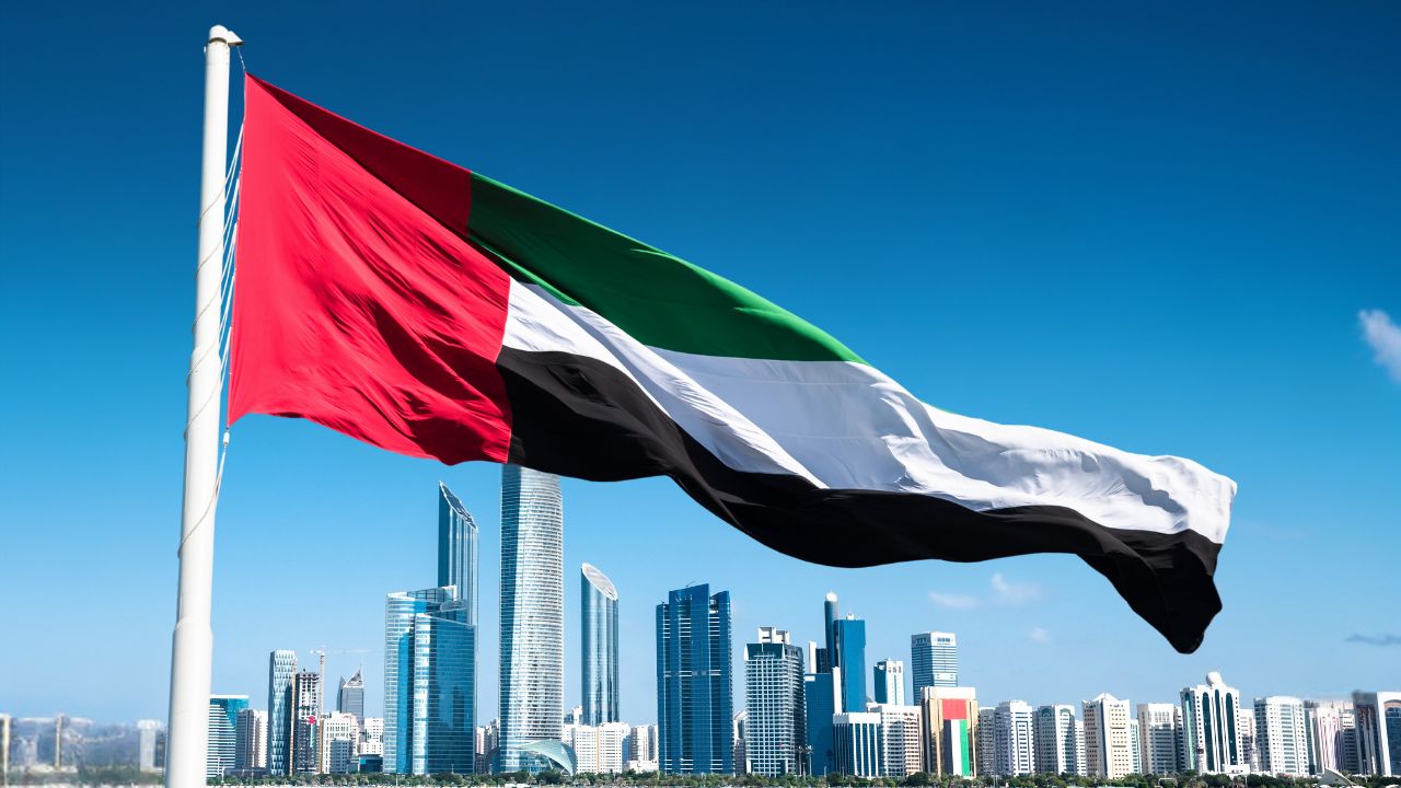 uae abu dhabi uae flag