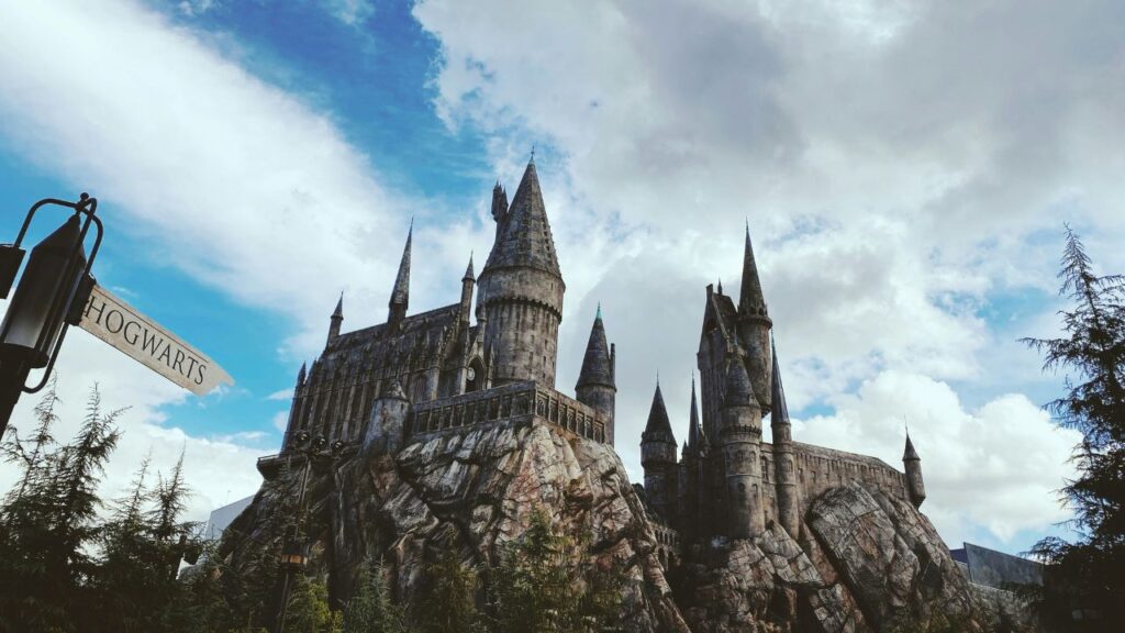 hogwarts castle morning time