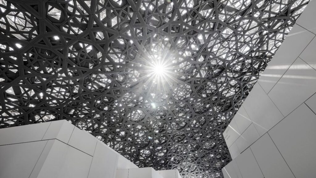 Under the dome of Louvre Abu Dhabi