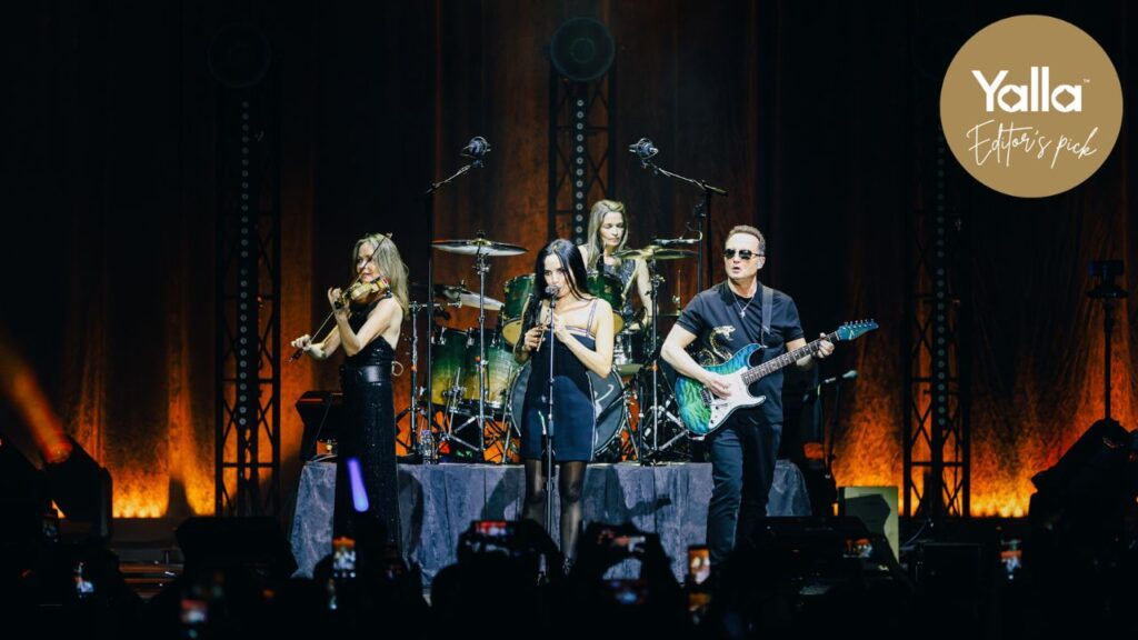 The Corrs live in Abu Dhabi
