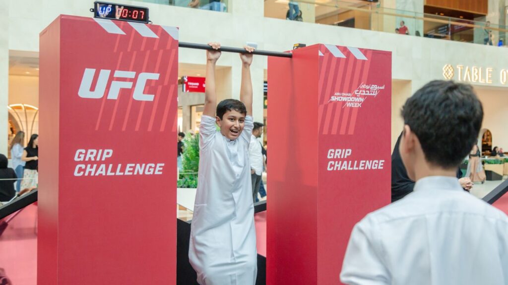 abu dhabi showdown fan experience at yas mall
