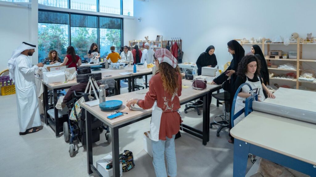 contemporary workshop at Guggenheim Abu Dhabi