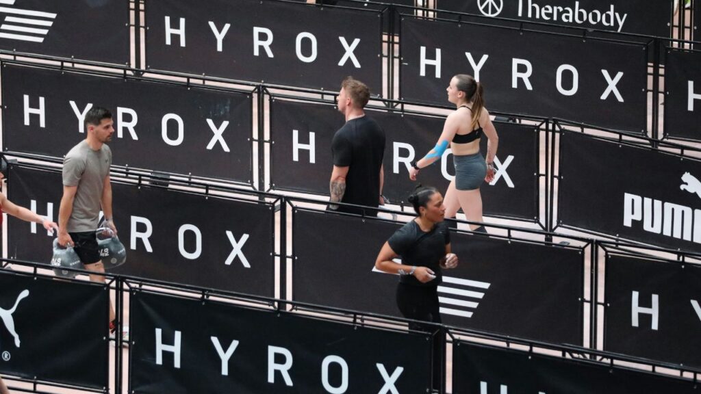 Athletes at Hyrox
