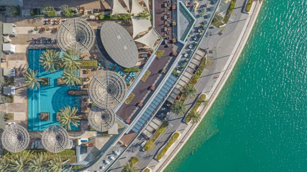 Rosewood drone shot