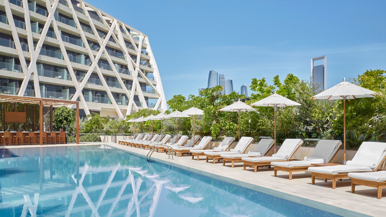 The Abu Dhabi EDITIO Hotel Pool (Day)