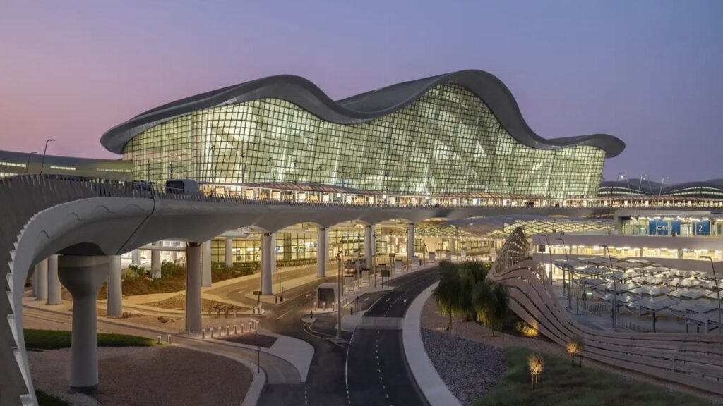 zayed international airport exterior