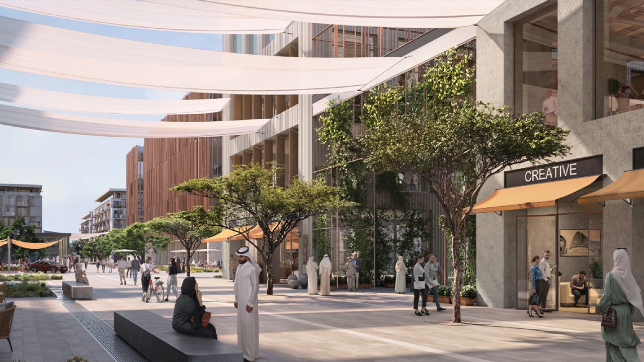 rendering of the upcoming changes musaffah innovation district