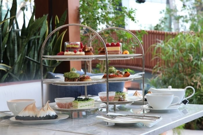 A journey to the Mediterranean in Abu Dhabi - Afternoon tea at Alba Terrace, The Abu Dhabi EDITION