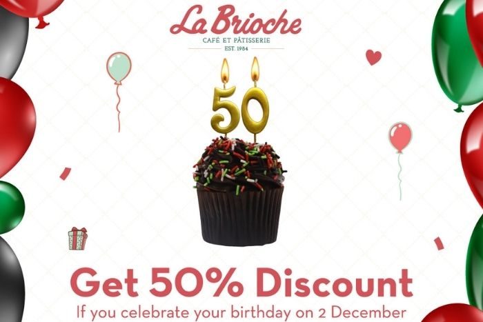 Celebrate National Day with La Brioche