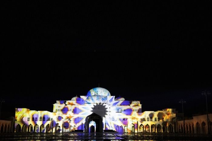 Qasr Al Watan Abu Dhabi - The Light Show