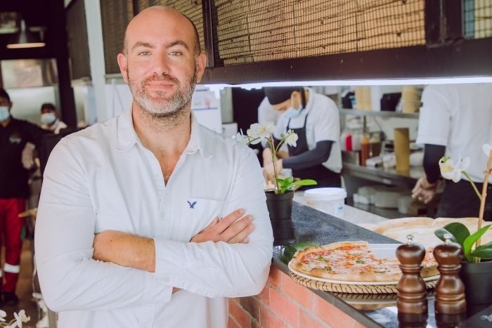 Peter Samaha founder of Pizza Di Rocco