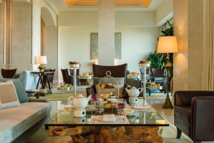 Entertain afternoon tea at The Drawing Room - St. Regis Abu Dhabi