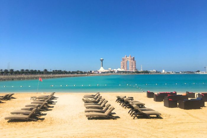 Abu Dhabi beach