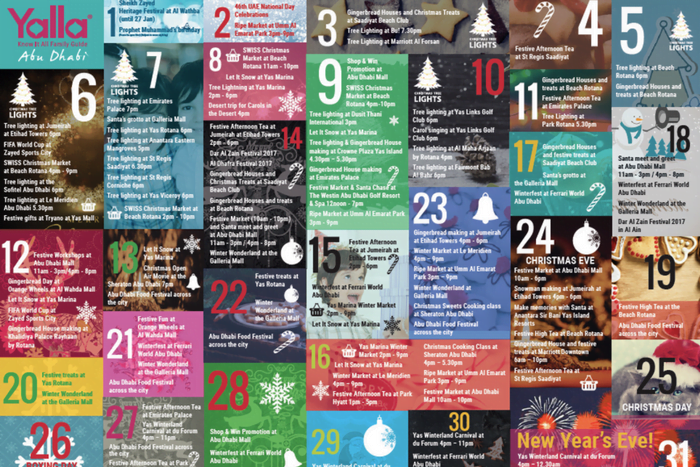 Festive Events Abu Dhabi Advent Calendar