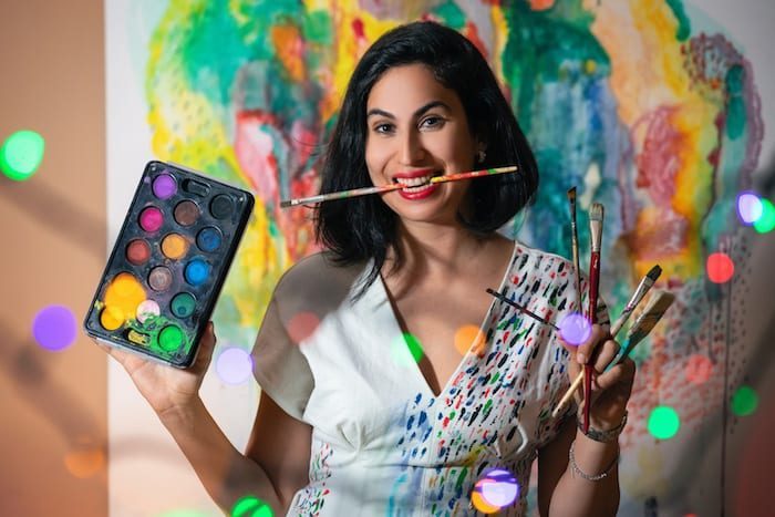 Artist Laila Al Masri to hold a masterclass on Tuesday 31 March through Instagram copy