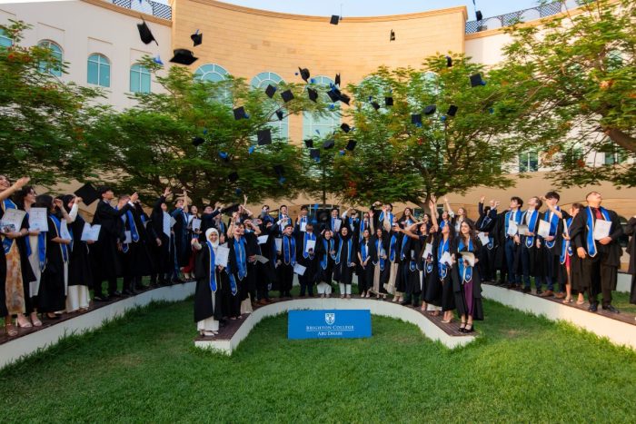 Brigton College Abu Dhabi A-Levels Graduation