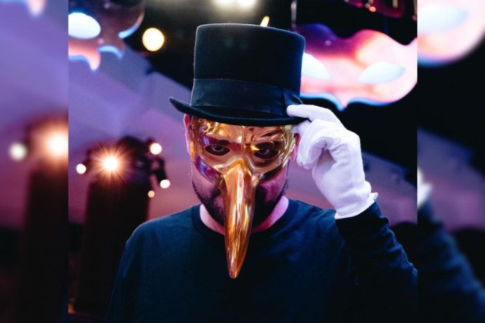 DJ Claptone at F1 Grand Prix Abu Dhabi UAE