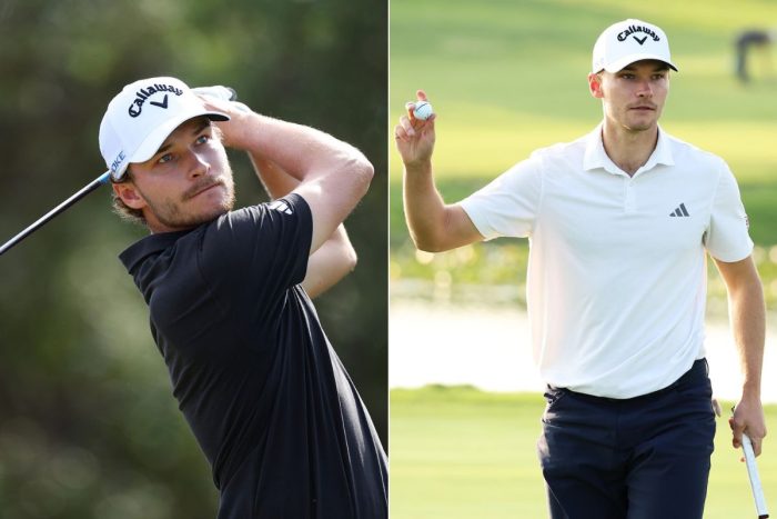 Danish twins Rasmus and Nicolai Højgaard at Abu Dhabi HSBC Champiosnhip