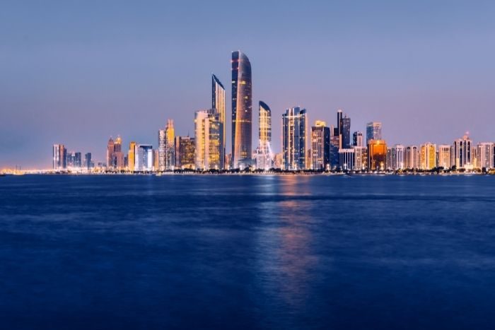 Abu Dhabi skyline