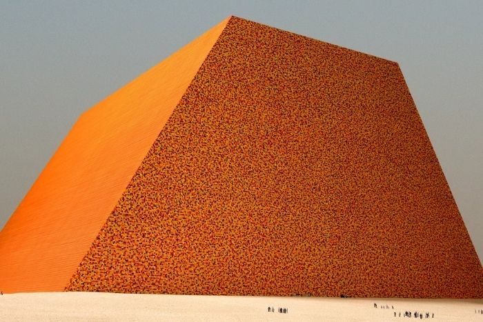 Christo and Jeanne-Claude's  Mastaba
