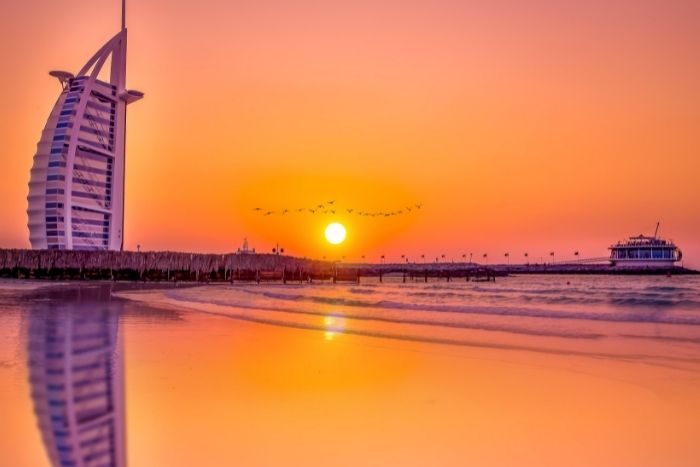 Dubai sundowners