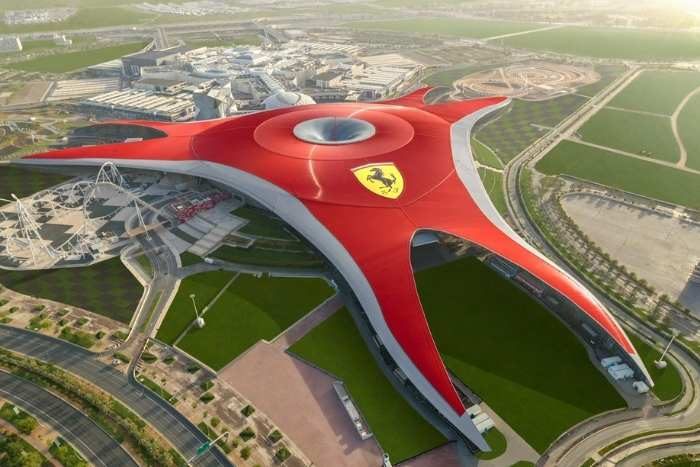 Drone show Ferrari World Abu Dhabi