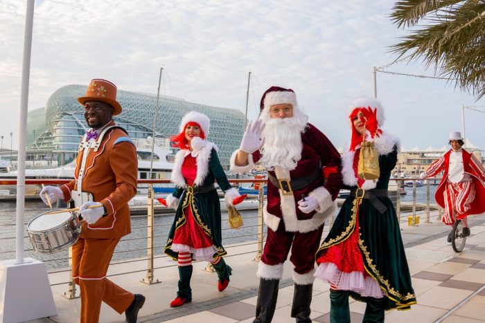 Yas Marina Christmas celebrations