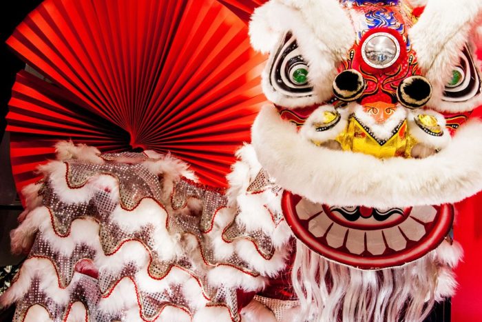 Lion Dance at Shangri-La Qaryat Al Beri Abu Dhabi