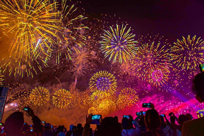 UAE National Day Fireworks 2022 in Abu Dhabi