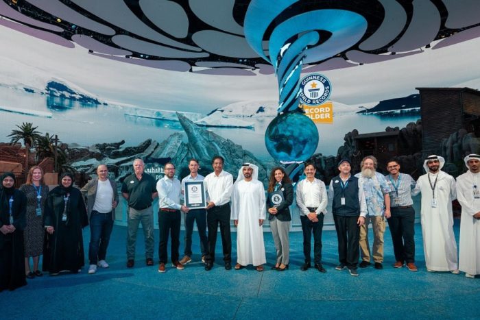 SeaWorld Abu Dhabi Guinness World Record