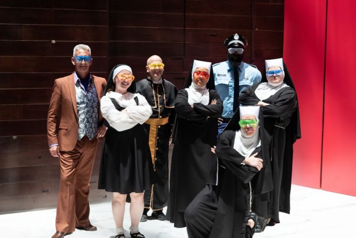 The cast of Abu Dhabi Choral Group and The Arts Center at NYUAD new show Sister Act