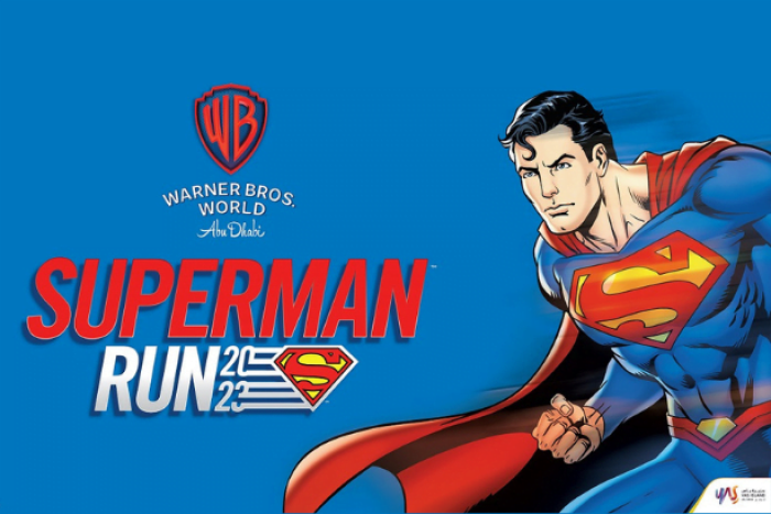 Superman Run at Warner Bros. W Abu Dhabi