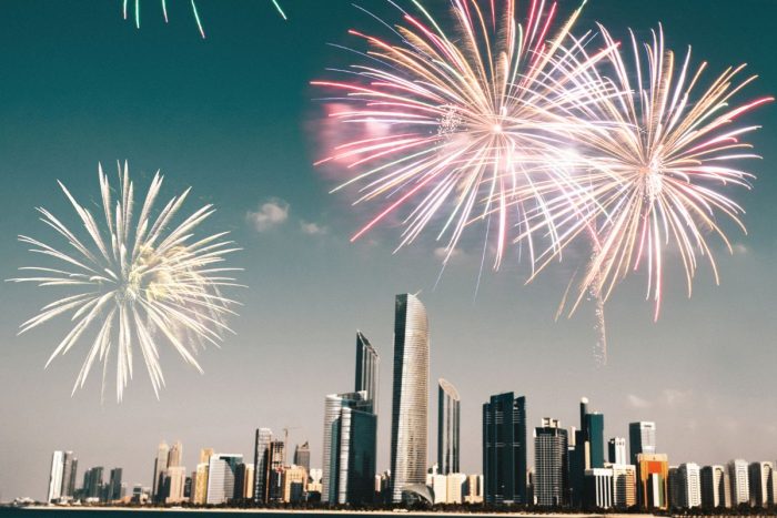 Fireworks in Abu Dhabi