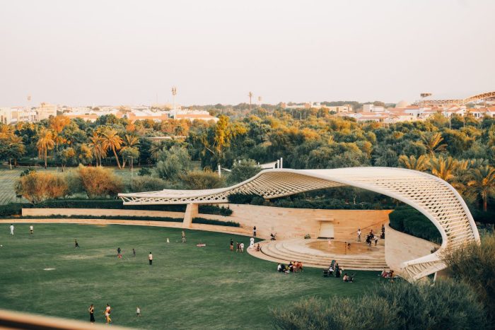 Umm Al Emarat Park Miami Vibes