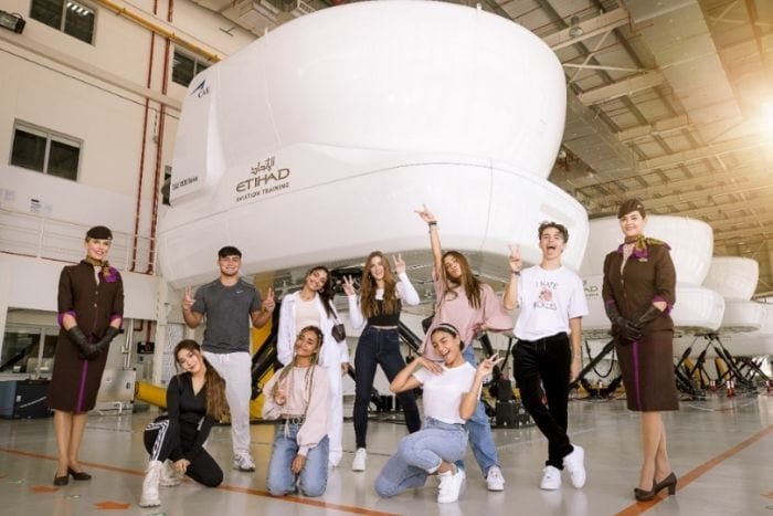 Now United band members- Etihad Airways