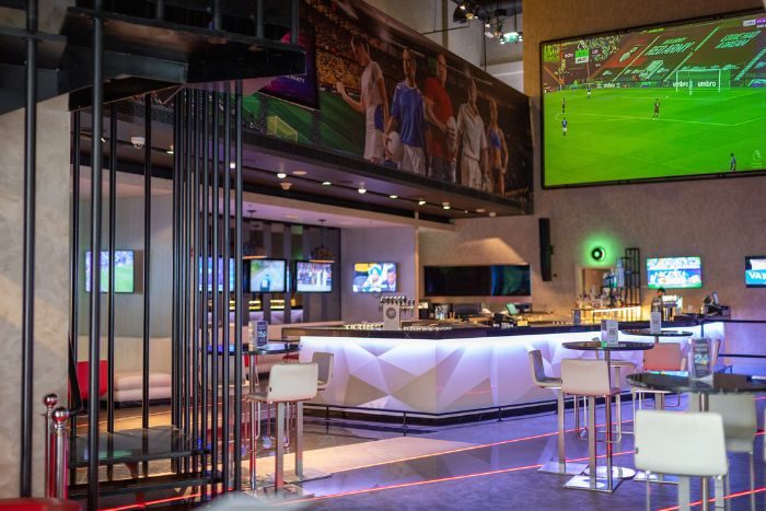 Velocity Sports Bar at Marriott Downtown Abu Dhabi
