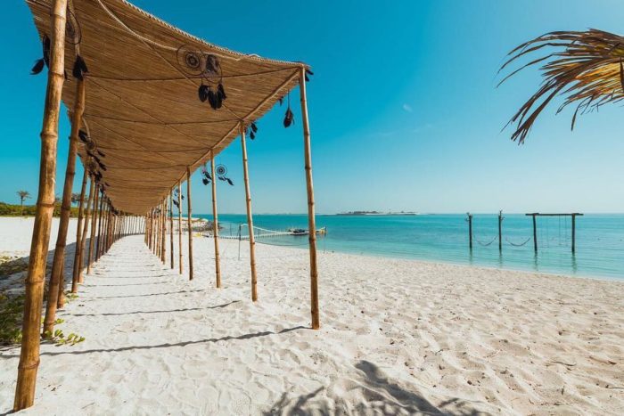 Zaya Nurai Island view one of the most beautiful place to discover in abu dhabi