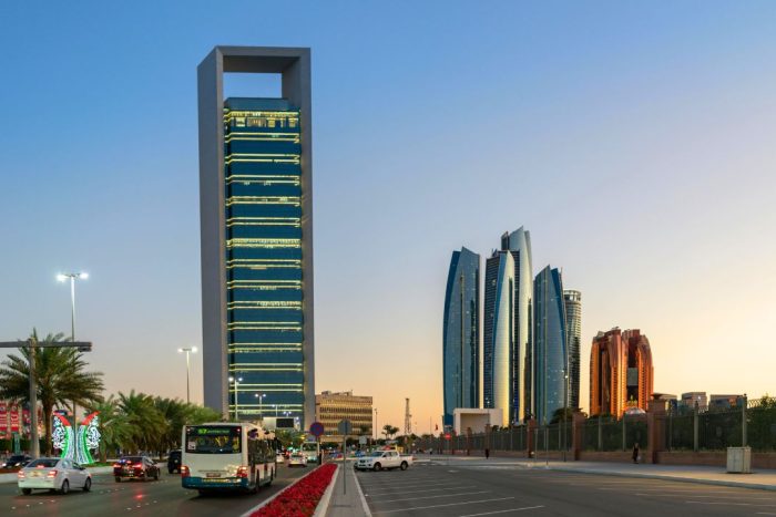 abu dhabi road image