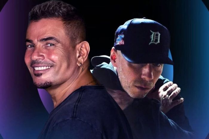 amr diab is back in abu dhabi performing at etihad park with adam port