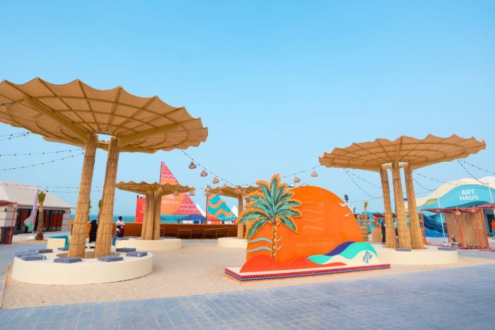 latest addition to the beach festival scene at Al Mugheirah Beach will run until June