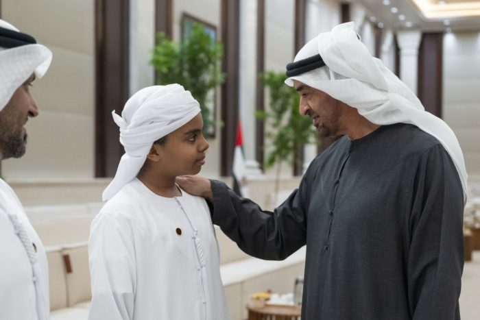 UAE president celebrates ramadan with teachers and students in UAE